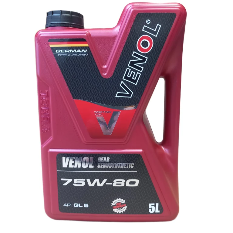 Olej Venol Gear GL5 Semisynthetic 75W-80 5L