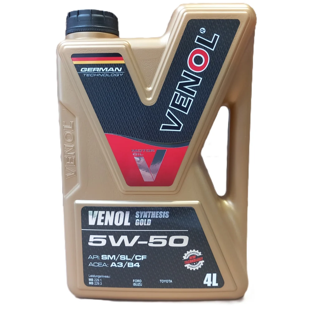 Olej Venol Synthesis Gold 5W-50 4L