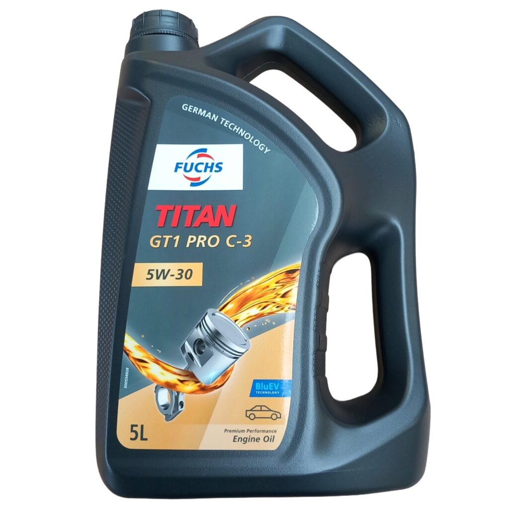 OLEJ Fuchs Titan GT1 Pro C-3 5W-30 5L BluEV PORSCHE C30 VW 50400/50700